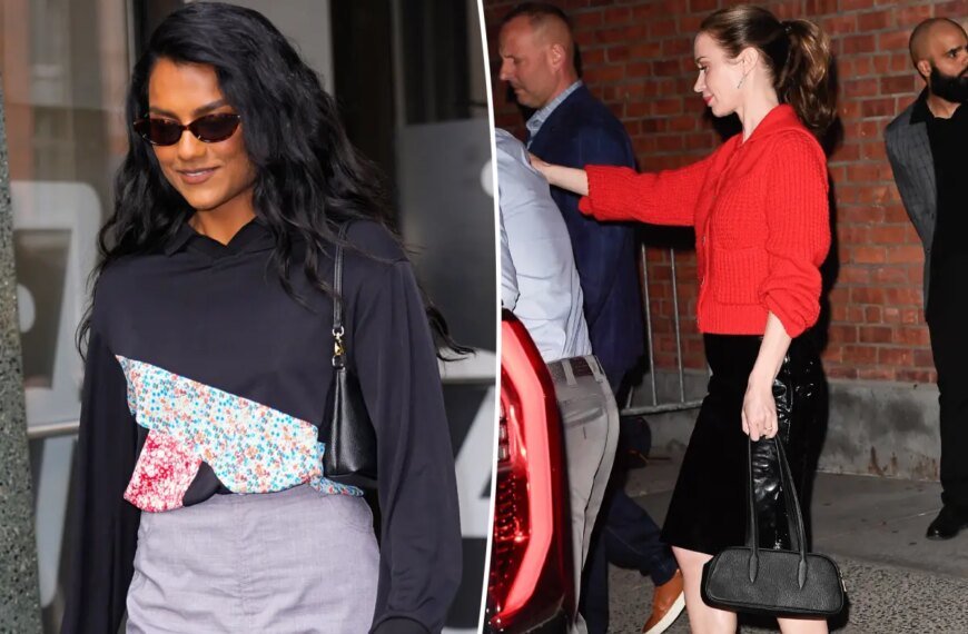 Emily Blunt and Simone Ashley’s Stylish Italian Handbags for Under $500