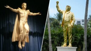 Eric Kripke Responds to ‘The Boys’ Coincidence with Trump’s Gold Statue: “Seriously, What’s Happening?”