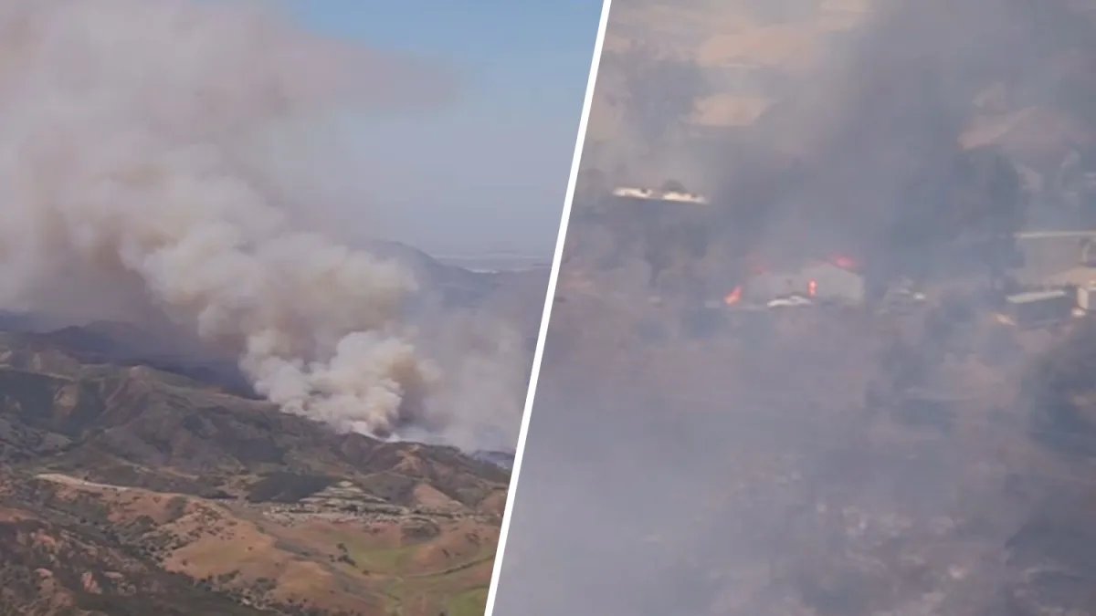 Evacuations Underway as Brush Fire Poses Risk to Simi Valley Homes
