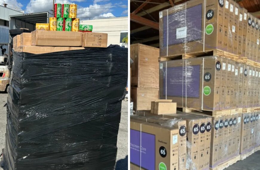 Four Million Dollars in Stolen Cargo Recovered in Vernon