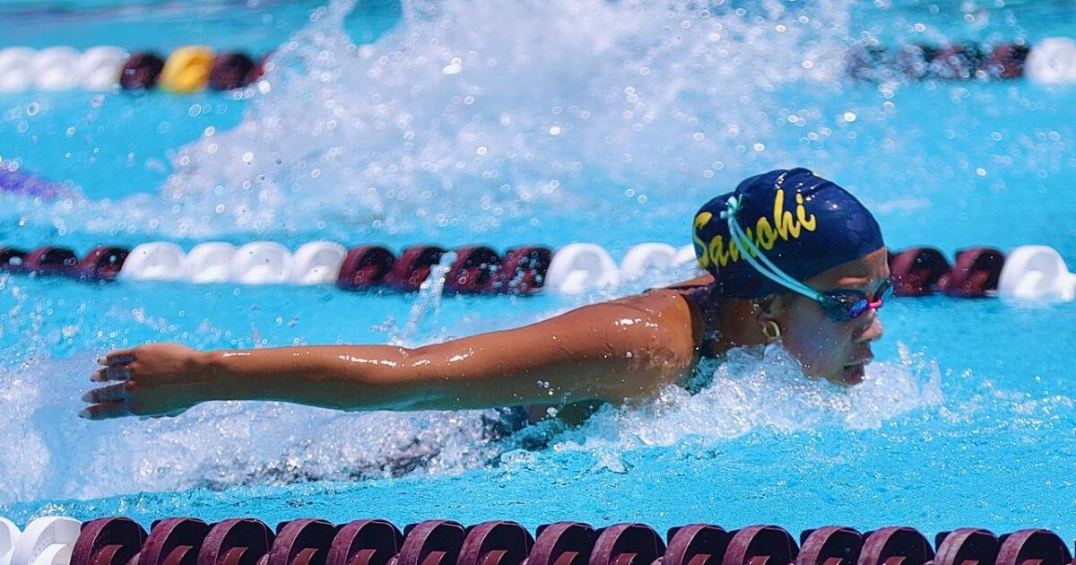 Gabi Brito Plays a Key Role in Santa Monica's Latest Southern Section Swimming Championship Victory