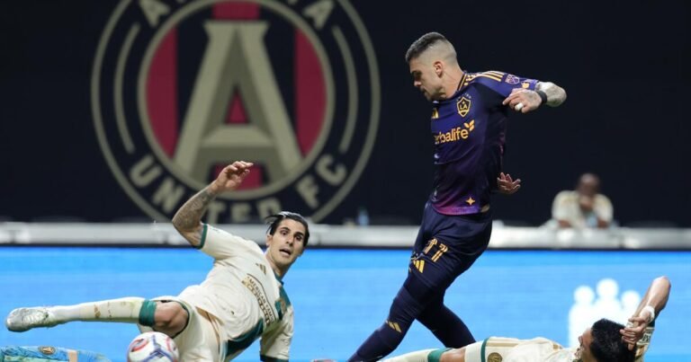 Gabriel Pec's Late Goals Propel Galaxy to Win Against Atlanta