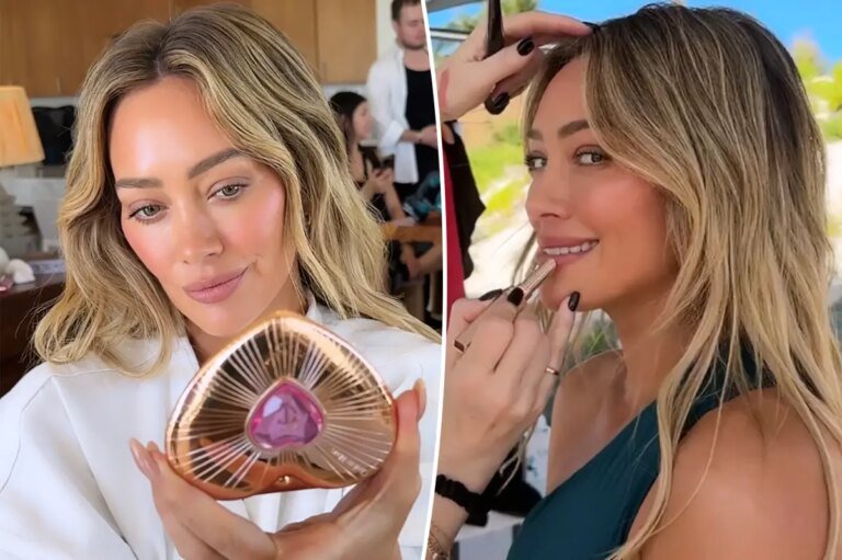 How Hilary Duff's Makeup Artist Achieved Glowing Skin for Her Sports Illustrated Swimsuit Shoot