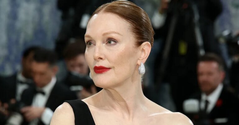 Julianne Moore's Go-To $15 Moisturizing SPF That Works Well Under Makeup