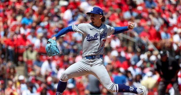 Justin Wrobleski Leads Dodgers to Victory Over Cardinals, Ending the Losing Streak
