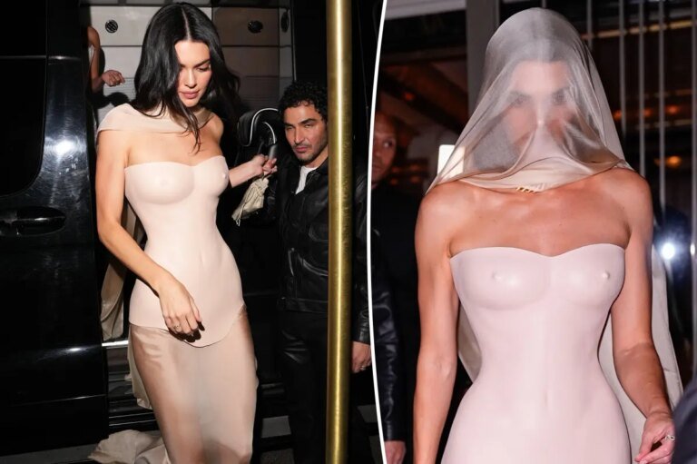 Kendall Jenner Swaps Her Dress for a Chic Corset at the Met Gala After-Party