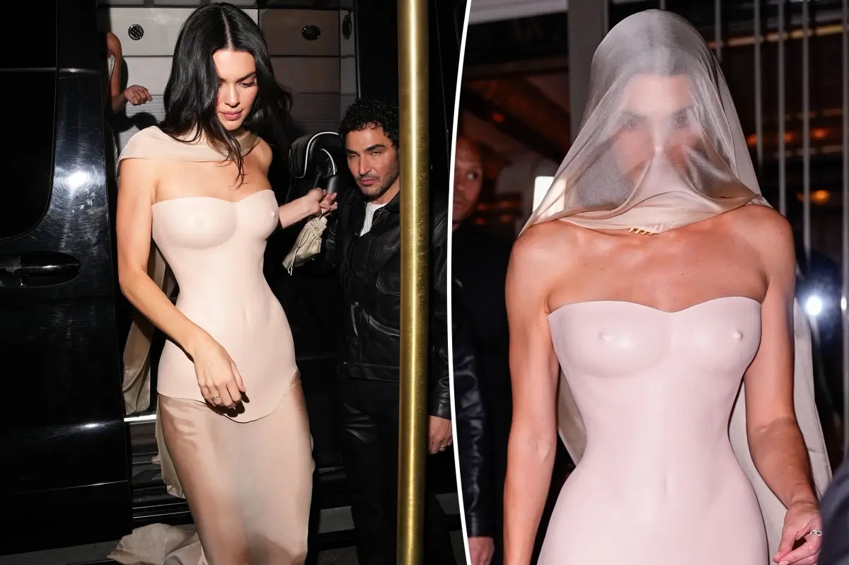 Kendall Jenner Swaps Her Dress for a Chic Corset at the Met Gala After-Party