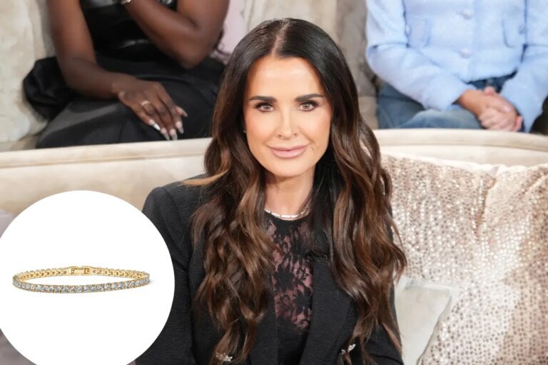 Kyle Richards loves this $20 tennis bracelet that feels just like the real thing, and it has thousands of glowing reviews.