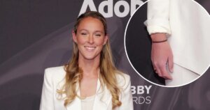 Kylie Kelce Shares a Lighthearted Moment After a Wardrobe Mishap at the 2026 Webby Awards