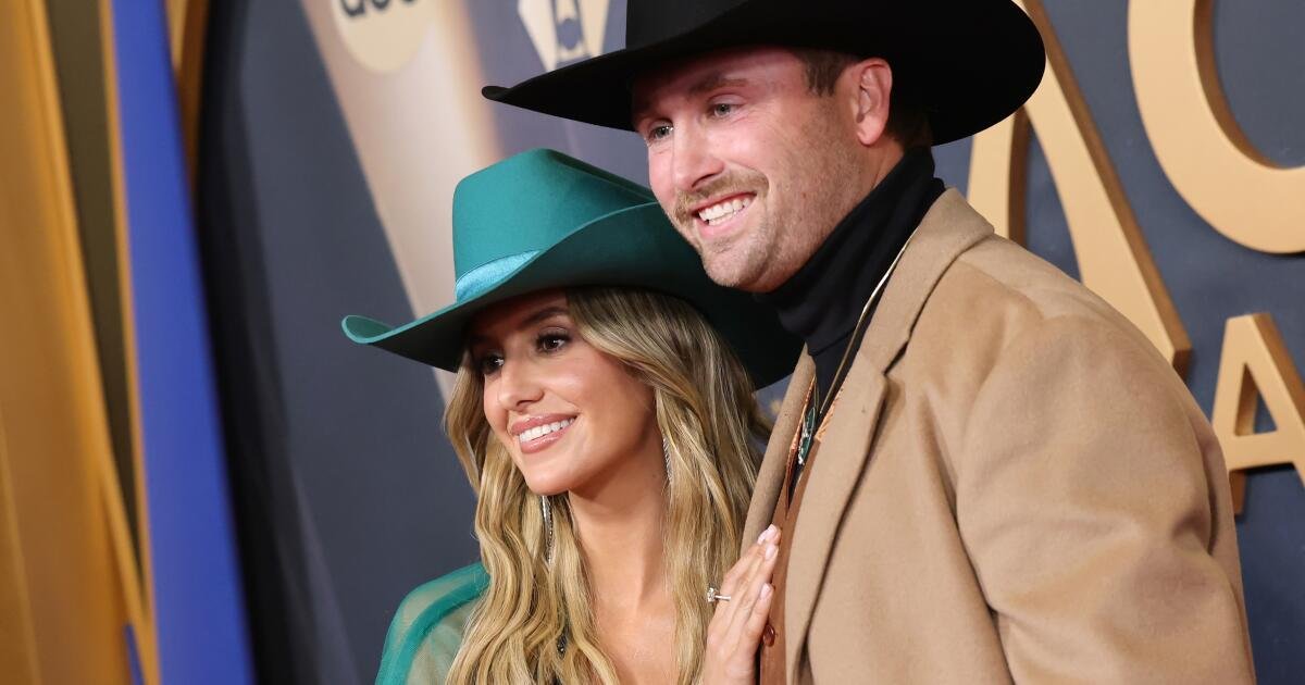 Lainey Wilson and Devlin ‘Duck’ Hodges Tie the Knot by a Waterfall After Braving the Stagecoach Windstorm
