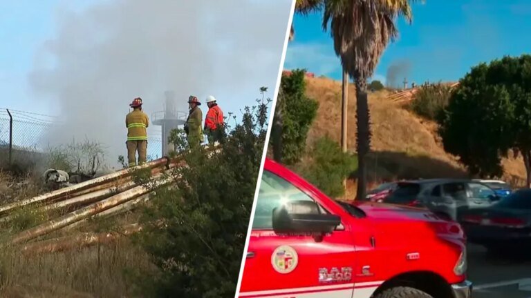 Lanes on the Northbound 110 Freeway Set to Reopen Following Wilmington Tunnel Fire