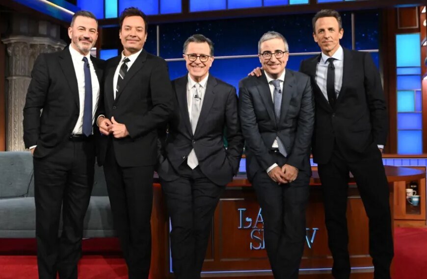 Late-Night Hosts Come Together for Special Video Episode Celebrating the 'Late Show' Finale