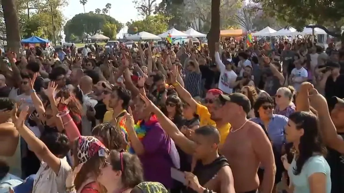 Long Beach Holds Free Pride Celebration After Festival Cancellation