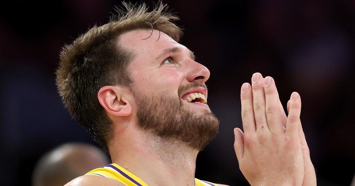 Luka Doncic Is Giving His All to Play Against the Thunder for the Lakers