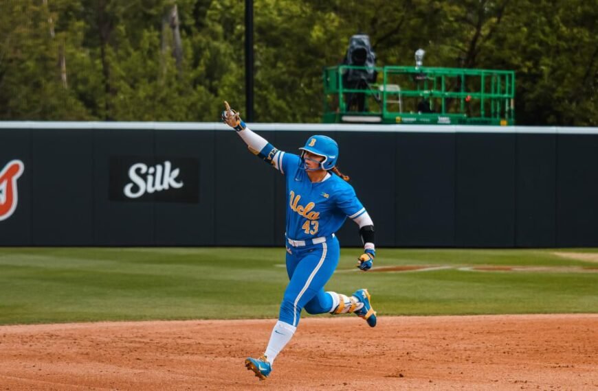 Megan Grant Sets New NCAA Home-Run Record as Bruins Compete in Big Ten Title Game