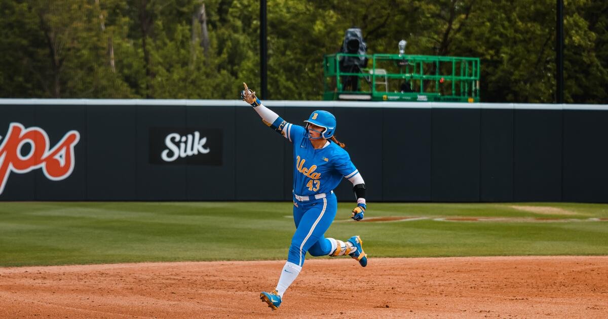 Megan Grant Sets New NCAA Home-Run Record as Bruins Compete in Big Ten Title Game