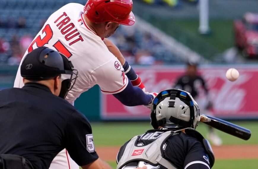 Mike Trout Hits a Home Run as Angels Overcome Challenges to Defeat the White Sox