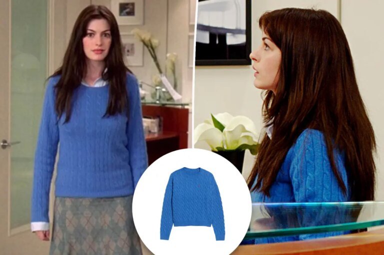 Old Navy has Restocked the Iconic Cerulean Sweater — Grab Yours Before They're Gone