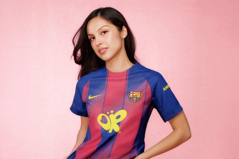 Olivia Rodrigo Unveils El Clásico Jersey Before Special Barcelona Concert for Spotify Fans: 'I Can't Wait to See Them'
