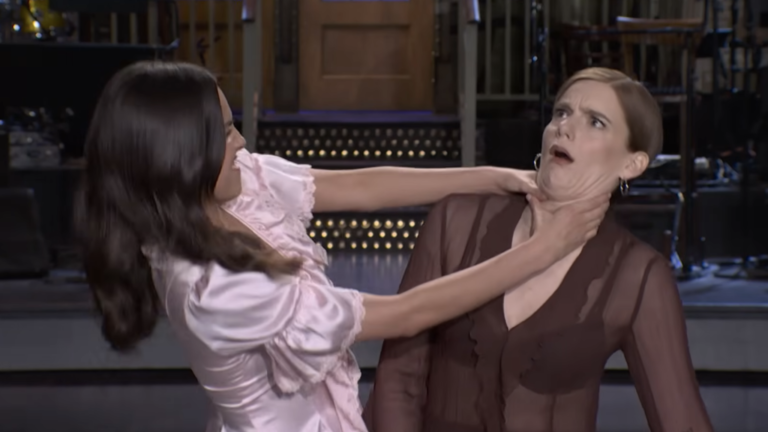 Olivia Rodrigo and Ashley Padilla Share a Fun Moment in 'SNL' Promo