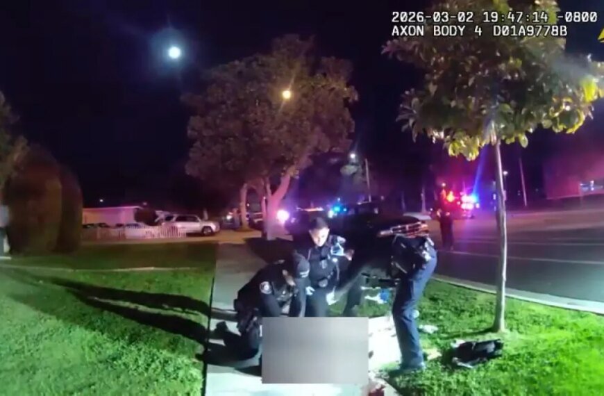 Pasadena Police Share Body Cam Video of Shootout with Gunman