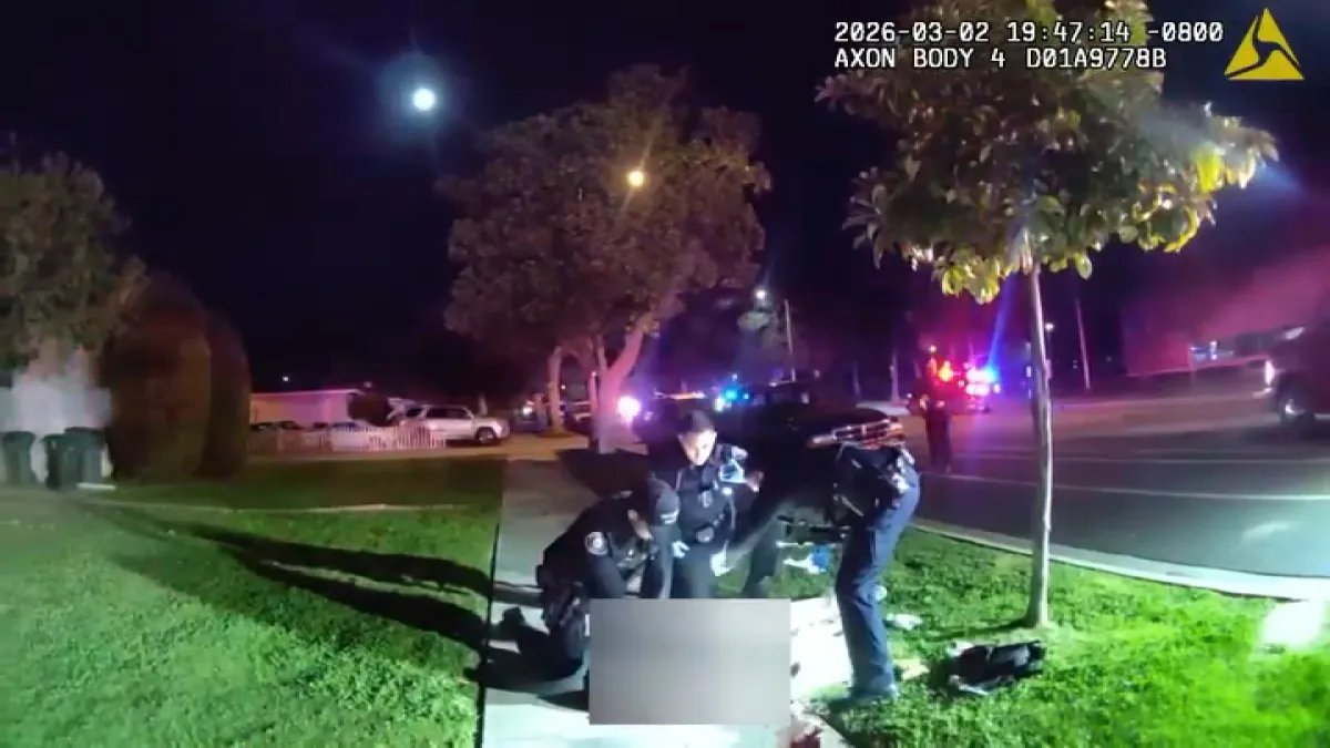 Pasadena Police Share Body Cam Video of Shootout with Gunman