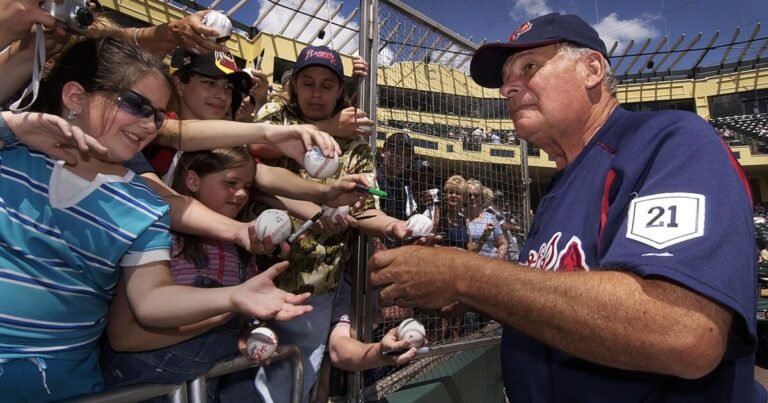 Remembering Bobby Cox, the Heart of the Braves' 1990s Success, Passes Away at 84