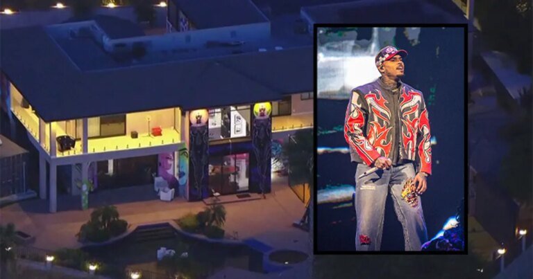 Repeated Trespassing Results in Third Arrest at Chris Brown’s San Fernando Valley Home
