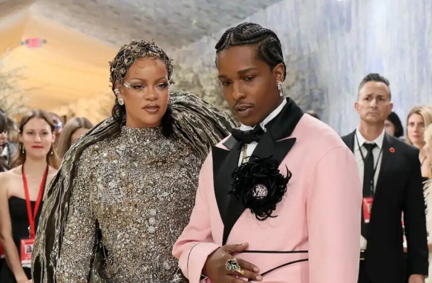 Rihanna and ASAP Rocky Make a Stylish Entrance at the 2026 Met Gala Red Carpet