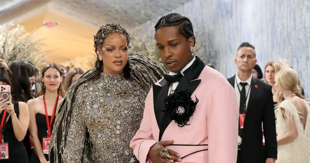 Rihanna and ASAP Rocky Make a Stylish Entrance at the 2026 Met Gala Red Carpet