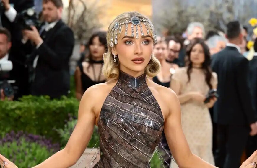 Sabrina Carpenter Shines on the Met Gala 2026 Red Carpet with a Stunning Look
