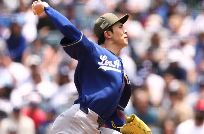 Sasaki Shines on the Mound and Ohtani's Three Hits Help Dodgers Sweep Angels 10-1