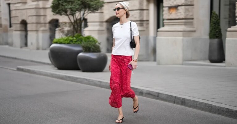 Say Goodbye to Denim Shorts: Check Out These Affordable Midi Skirts Starting at Just $13