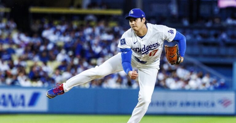 Shohei Ohtani Shines on the Mound While Dodgers’ Offense Comes Alive