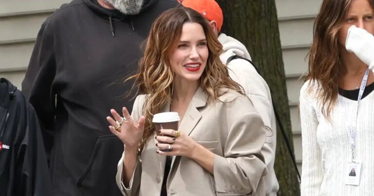 Sophia Bush’s Oversized Blazer: Your Go-To Spring Layer for a Chic Look