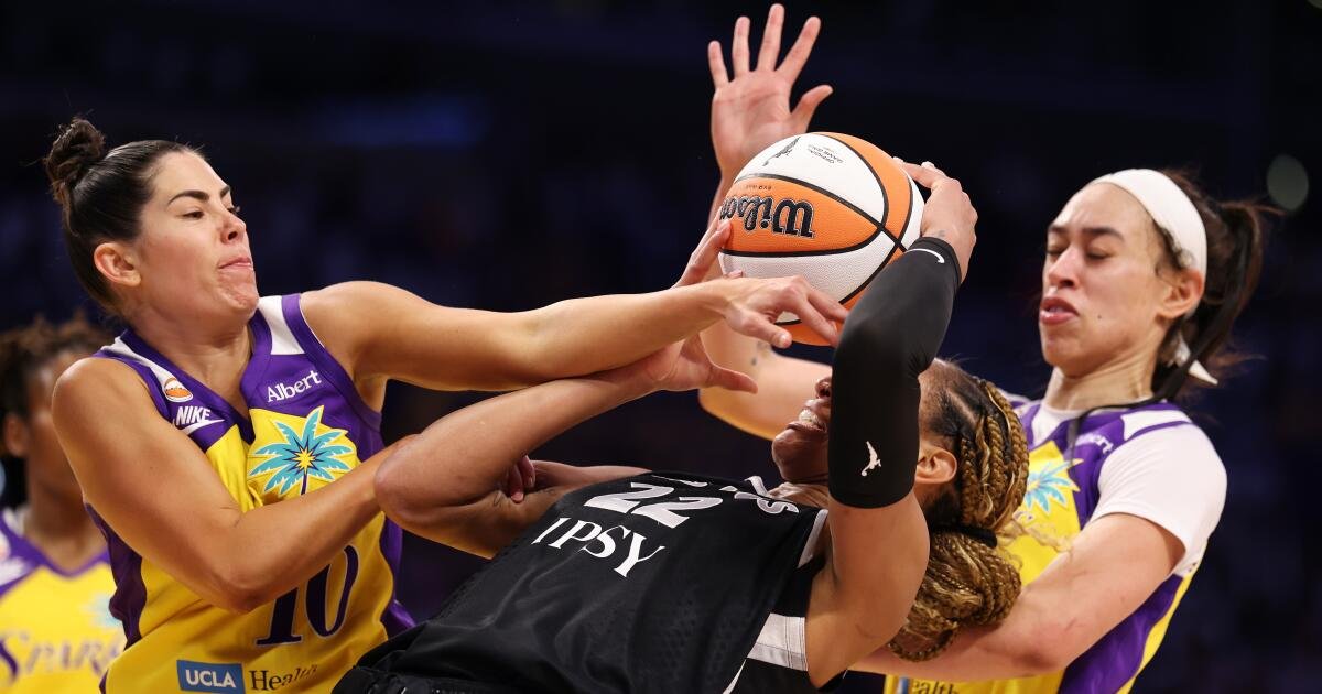 Sparks Struggle Against Defending Champion Aces in Season Opener