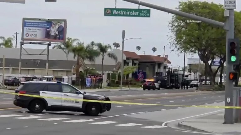 Suspect in Santa Ana Motel Incident Holds Up After Homicide Attempt