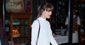 Taylor Swift Celebrates Her Bridal Style in NYC with a Chic White Mini Dress