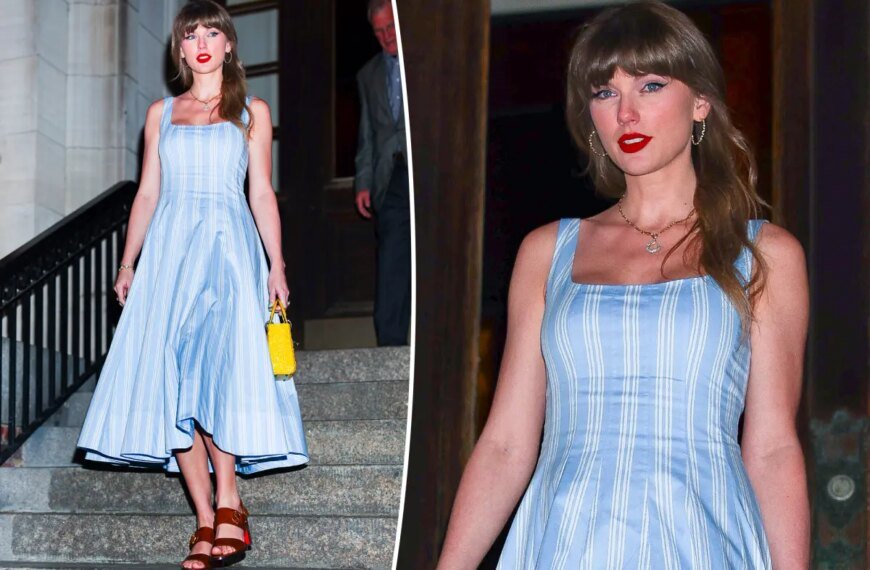 Taylor Swift's Unique Outfit Choice Could Hint at an Exciting New Movie Project