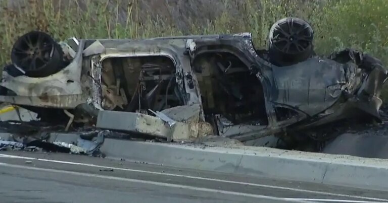 Tesla Rollover Accident Leads to 30-Acre Fire in Chino Hills, Prompting Temporary Evacuations