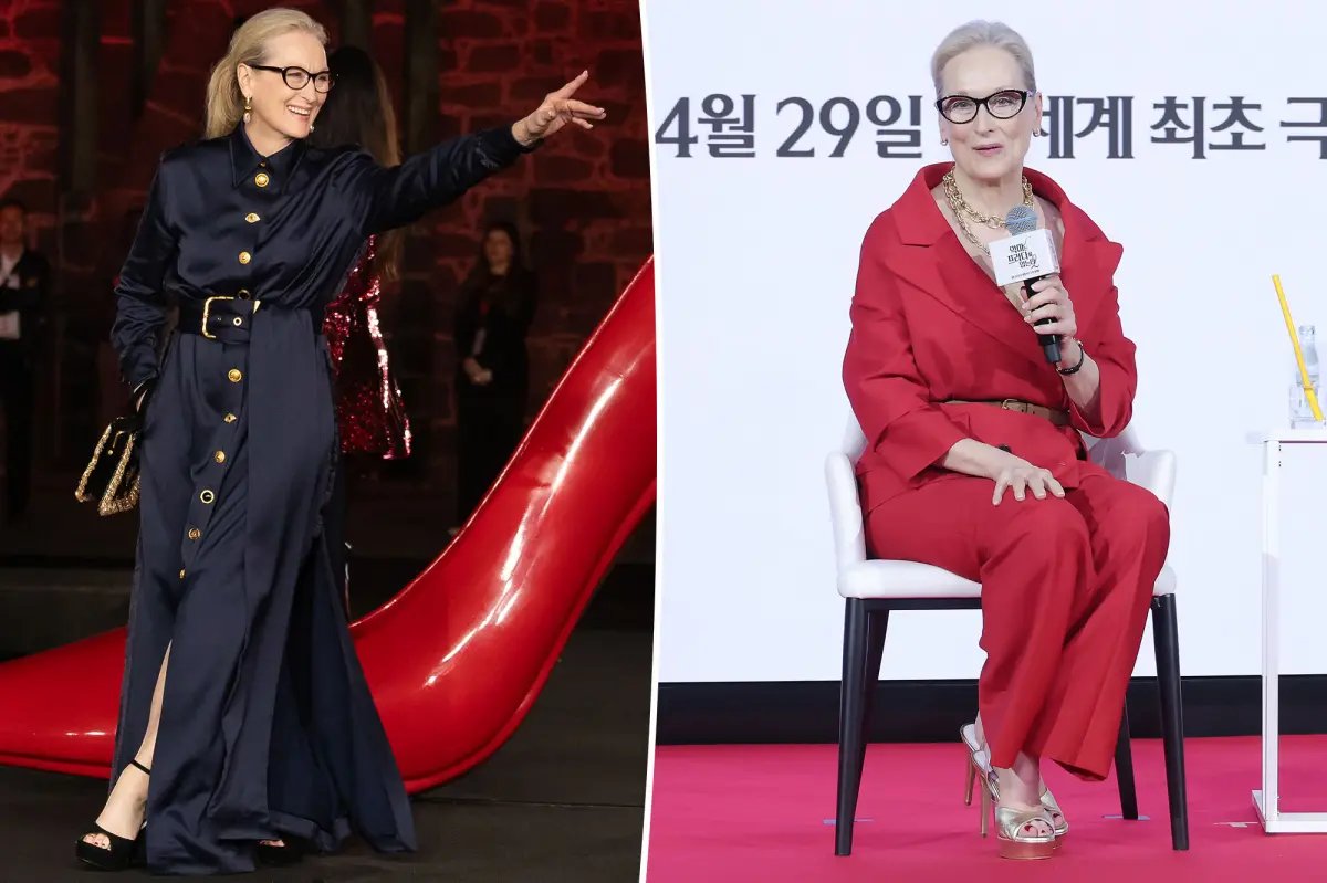 The Comfortable Heels You Didn't Notice in Meryl Streep's 'Devil Wears Prada 2' Press Tour Outfits