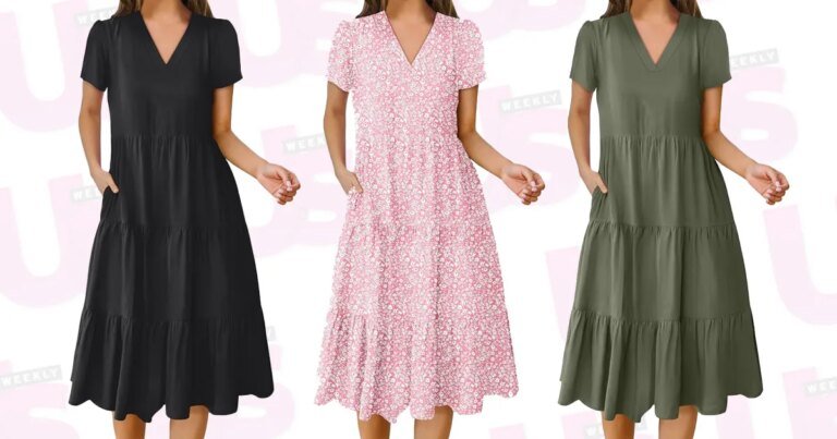 The Comfy Amazon Dress You Need to Tackle Bloating and Bra Bulge Is Now 30% Off