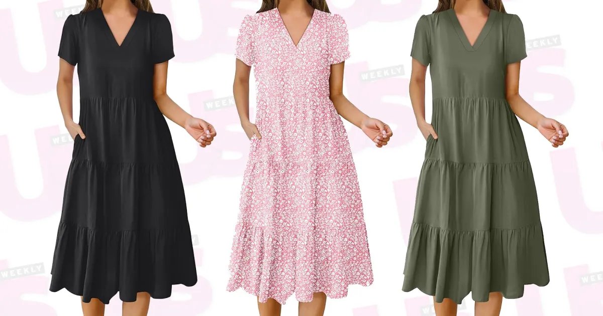 The Comfy Amazon Dress You Need to Tackle Bloating and Bra Bulge Is Now 30% Off
