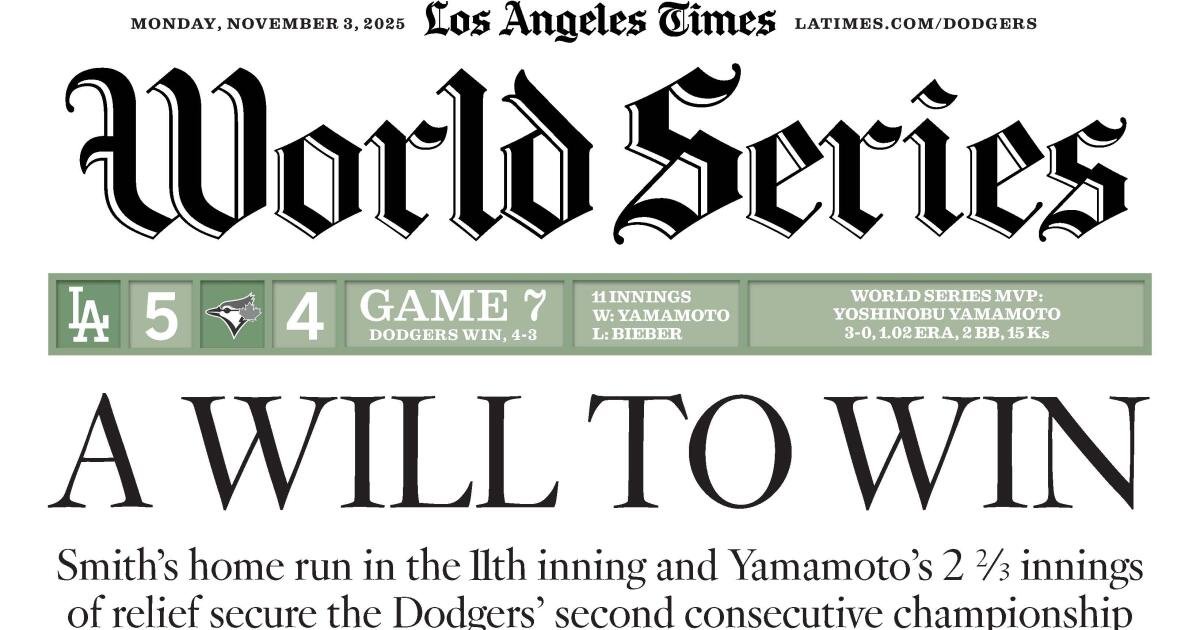 The Times Achieves APSE Triple Crown, Bill Plaschke Named Top Columnist