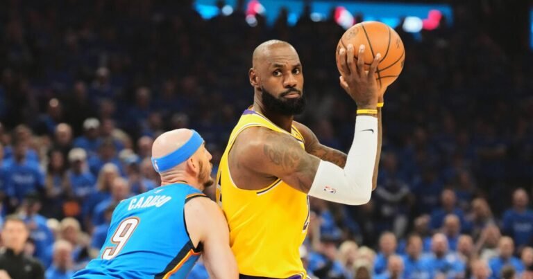 Thunder Secures Victory Over Lakers in Game 1 with Strong Second Half Performance