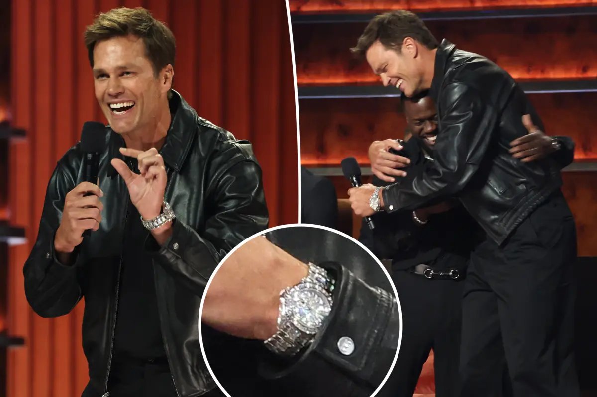 Tom Brady Surprises Kevin Hart with Stunning $6 Million Diamond Watch