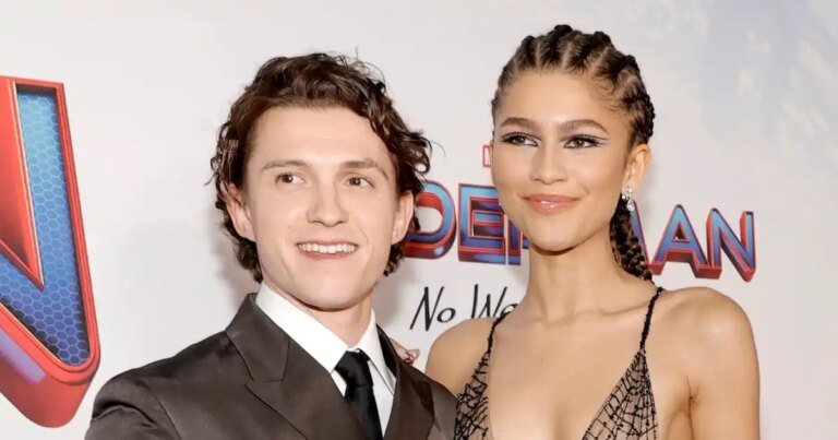 Tom Holland Helps Zendaya with Another Wardrobe Mishap During Public Appearance