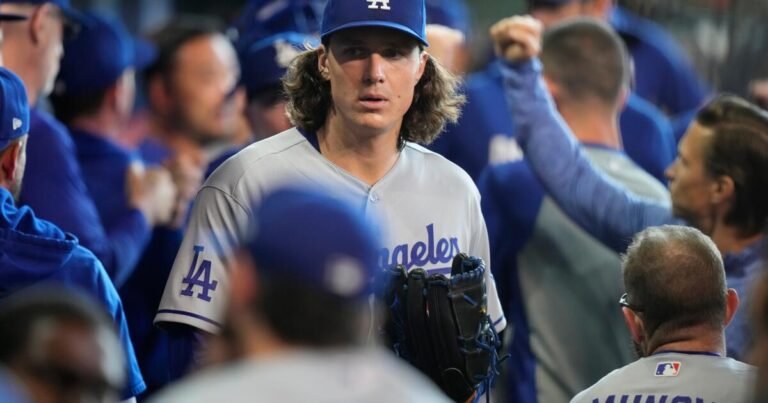 Tyler Glasnow Leaves Game Against Astros Early Due to Lower Back Pain