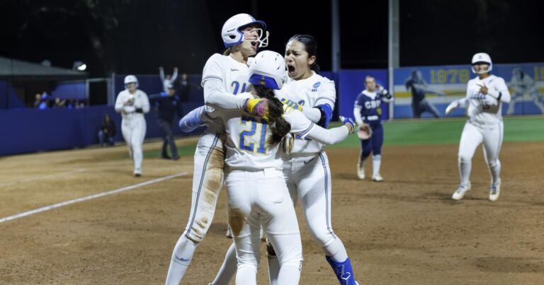 UCLA Bounces Back After Tough Inning to Win NCAA Regional Opener with Walk-Off Victory
