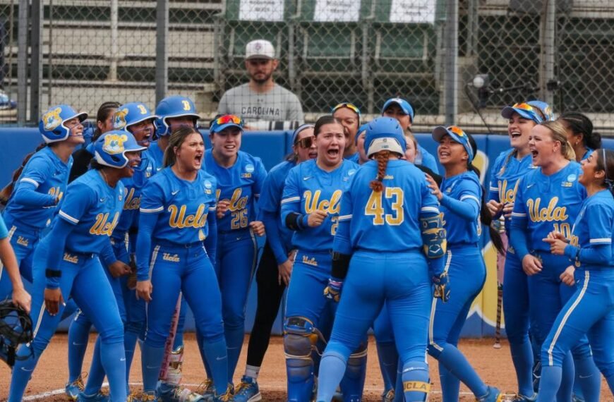 UCLA Softball Dominates South Carolina to Move Ahead to NCAA Super Regional